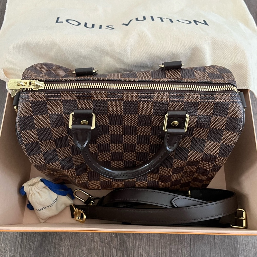 Louis Vuitton Damier Ebene Satchel